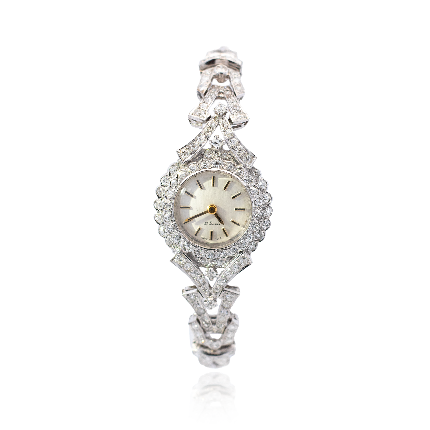 Diamond Set Cocktail Watch