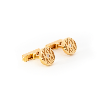 Cartier Diamond Set C de Cartier Cufflinks