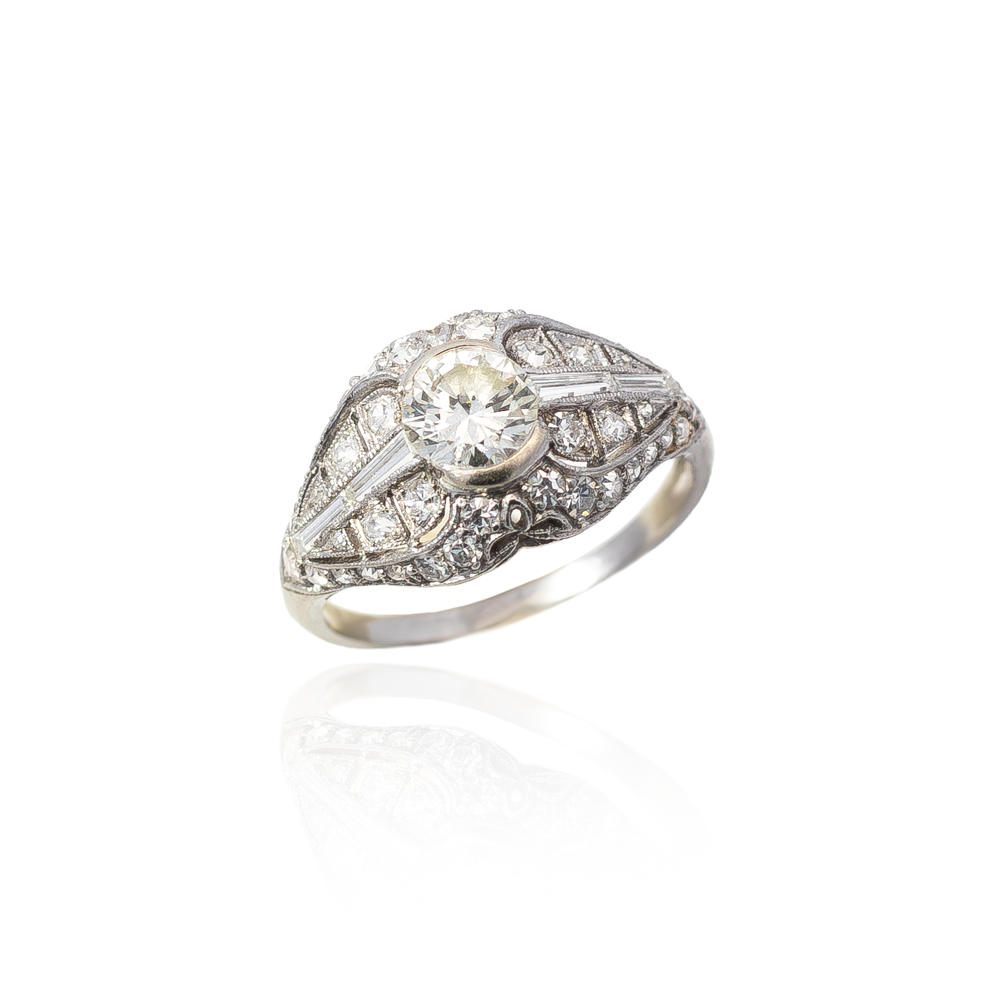 1.75ct J.E. Caldwell Diamond Dress Ring