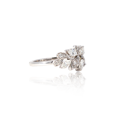Mappin & Webb Diamond Set Vinea Ring
