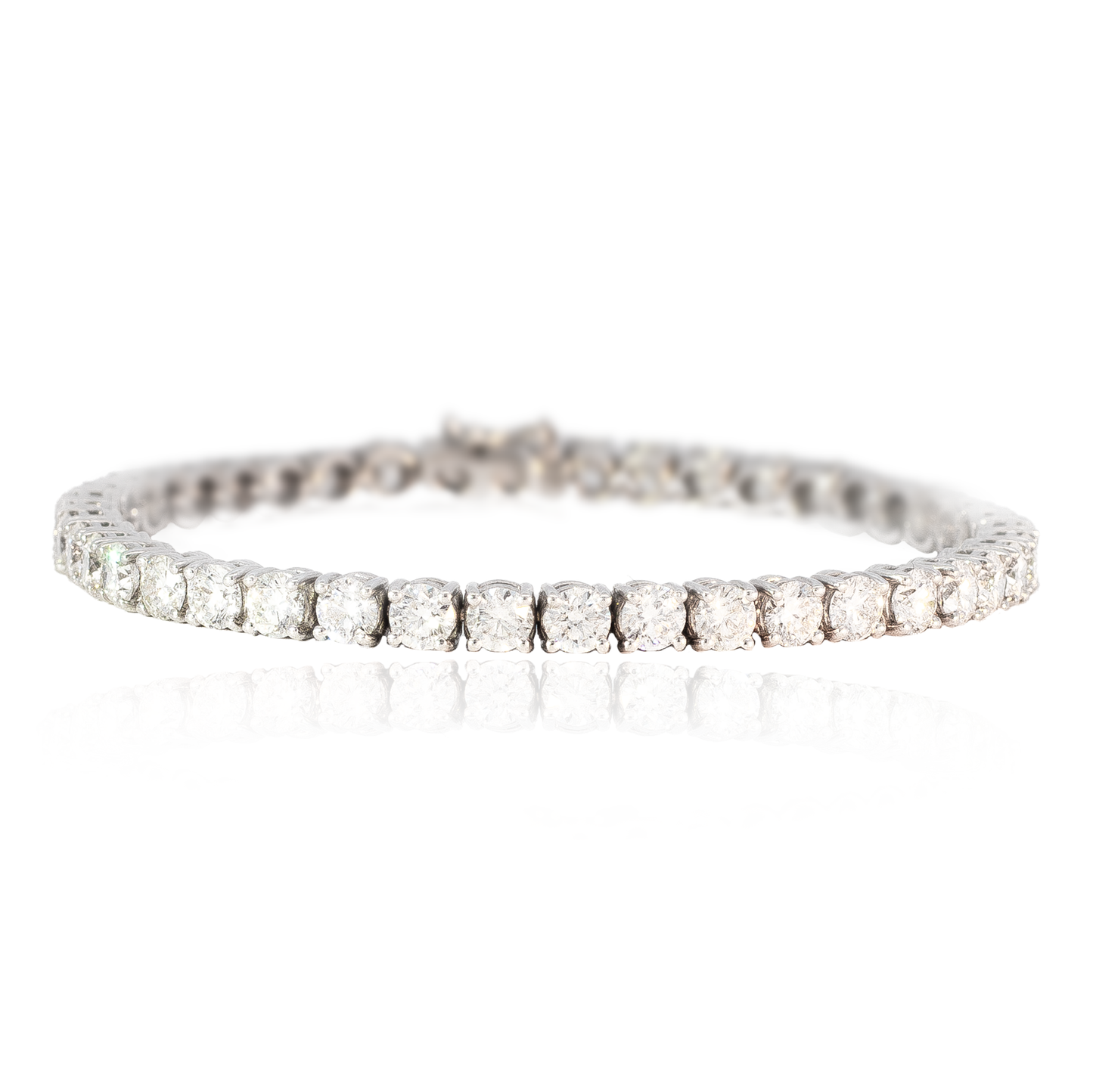 10.07ct Diamond Tennis Bracelet