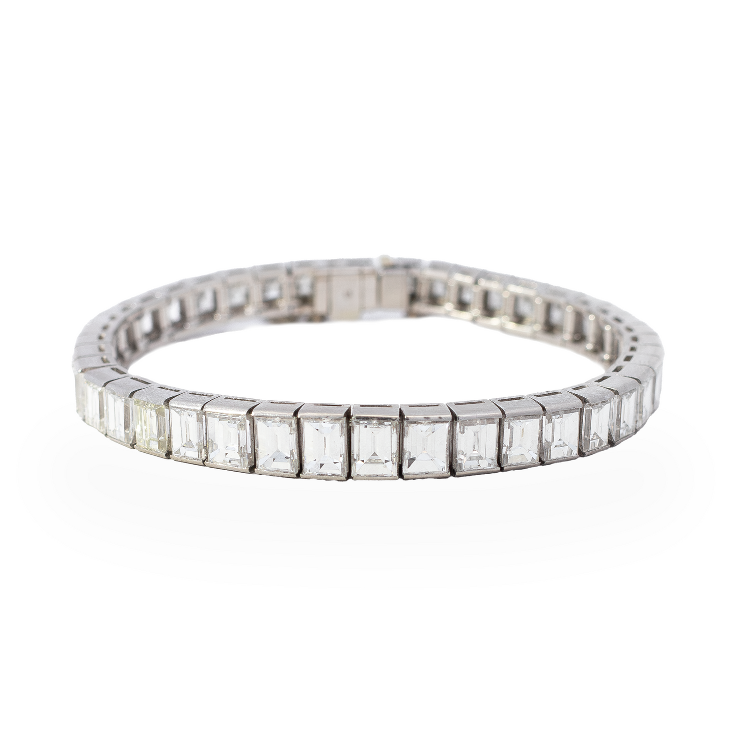 12.55ct Baguette Cut Diamond Bracelet