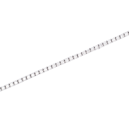3.82ct Round Diamond Rivière Necklace