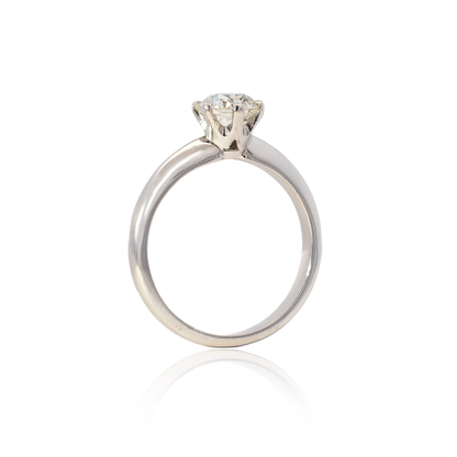 1.10ct Old Cut Diamond Solitaire Ring