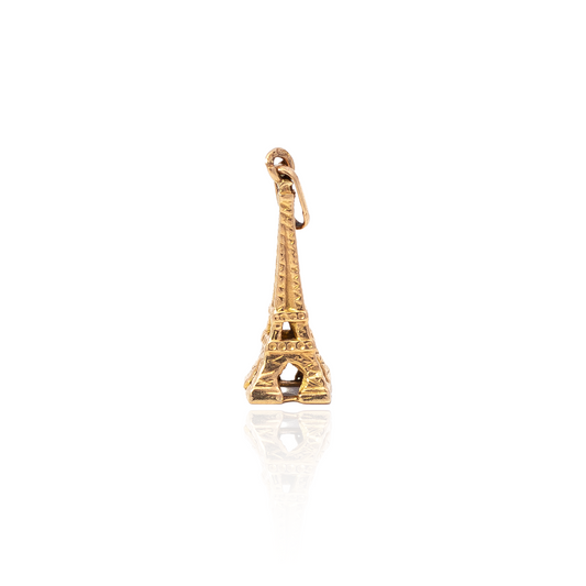 Yellow Gold Eiffel Tower Charm
