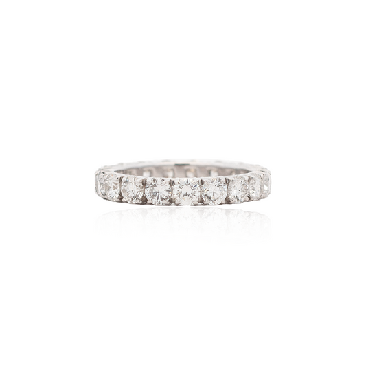 Round Diamond Eternity Ring
