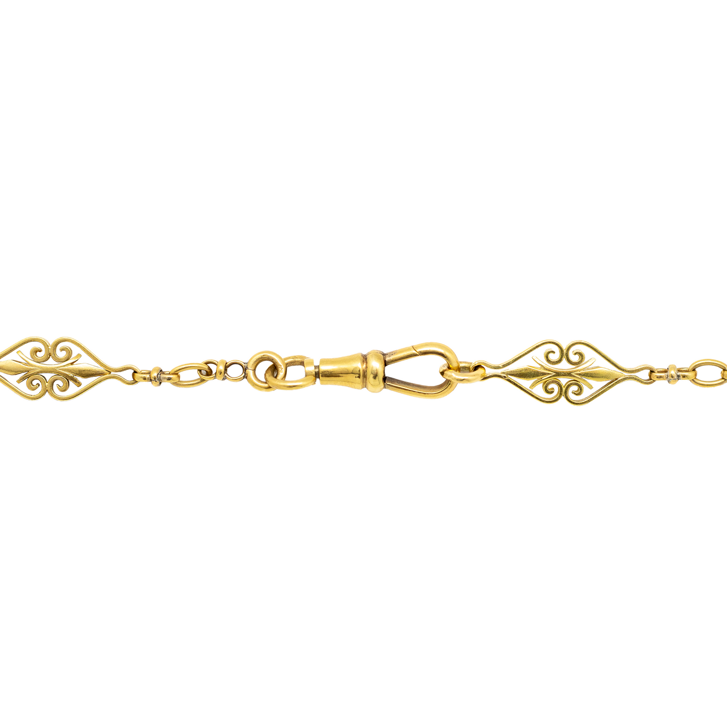 18ct Yellow Gold Fancy Link Chain 32"