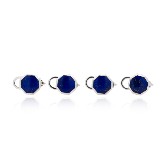Lapis Dress Studs