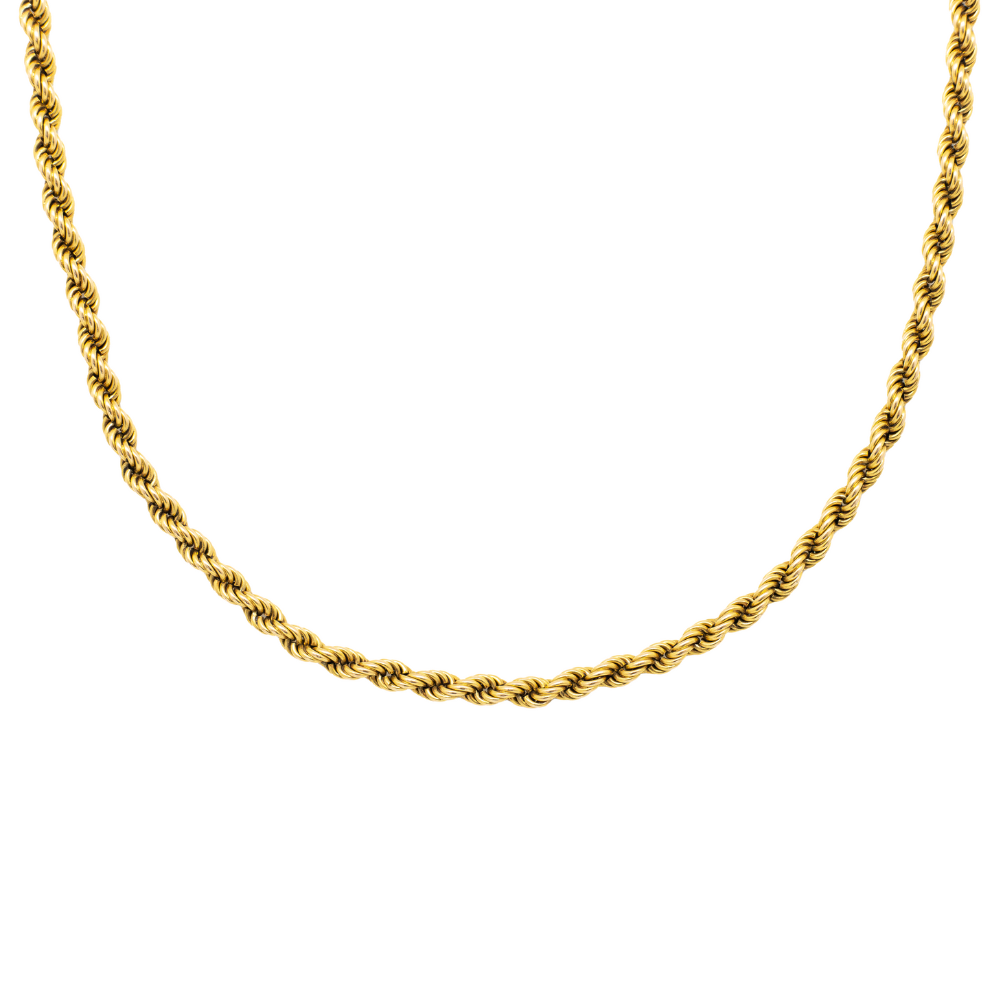 15ct Yellow Gold Prince of Wales Twist Chain 18"