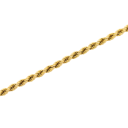 15ct Yellow Gold Prince of Wales Twist Chain 18"