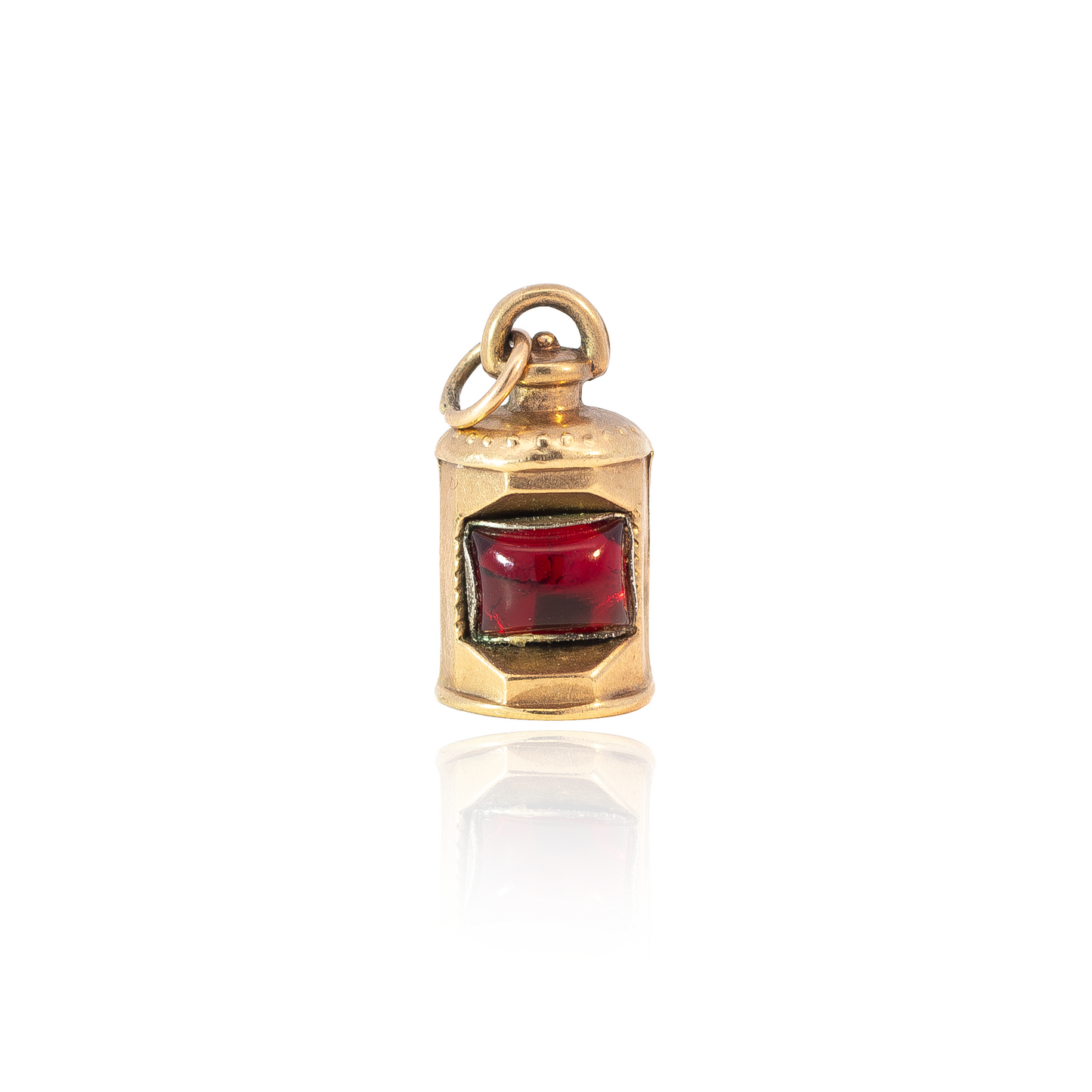 Yellow Gold Signal Lamp Charm