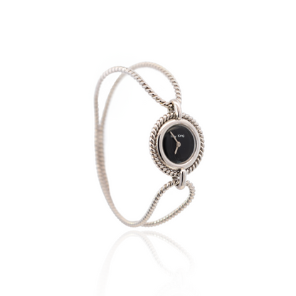 Roy King Twisted Rope Bangle Watch