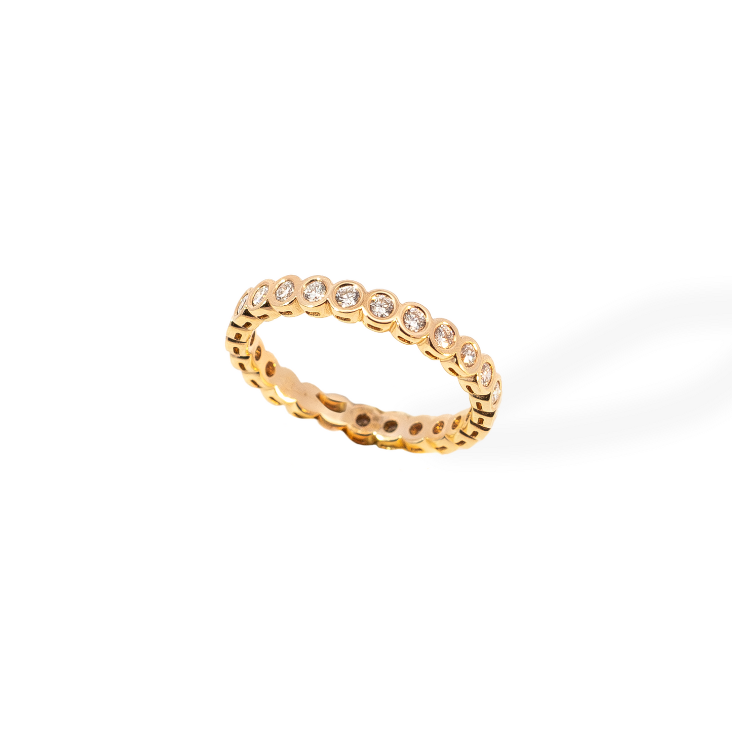 0.72ct Round Diamond Full Eternity Ring