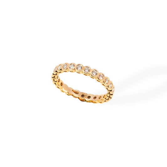 0.72ct Round Diamond Full Eternity Ring