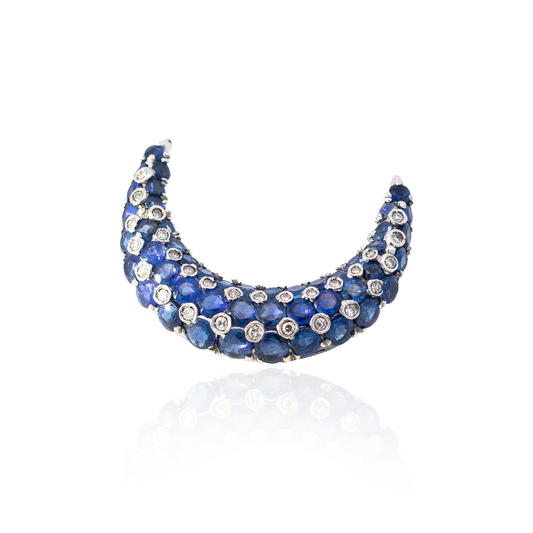 Tiffany & Co Sapphire and Diamond Brooch