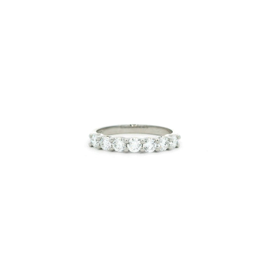 0.78ct Round Diamond Seven Stone Ring