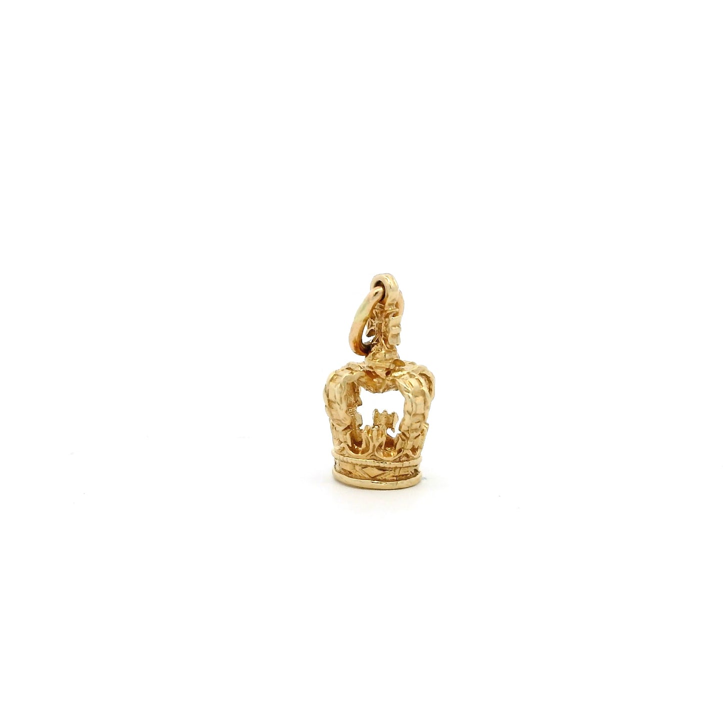 Yellow Gold St Edward's Crown Charm