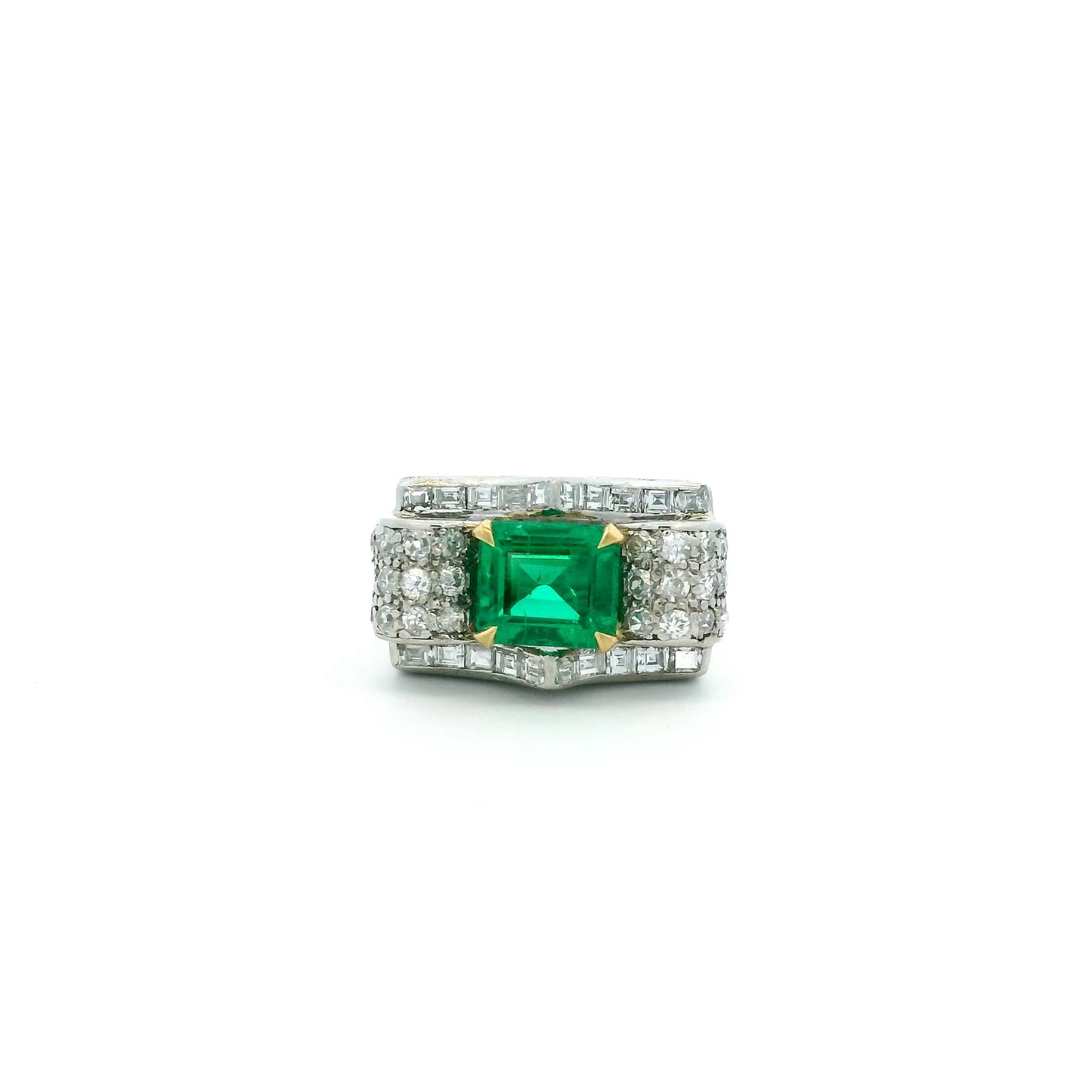 Van Cleef & Arpels 2.07ct Emerald and Diamond Ring