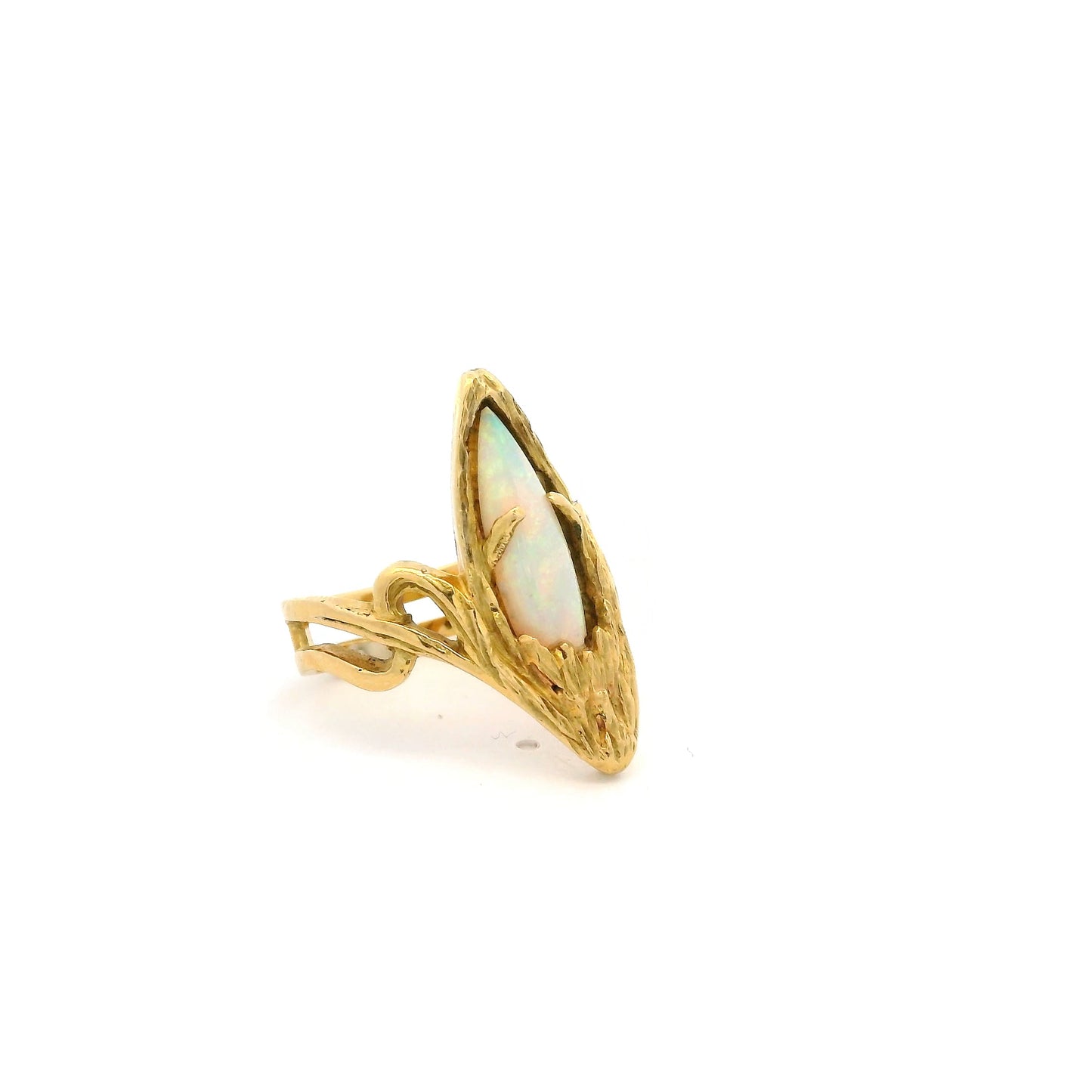 Cabochon Opal Dress Ring