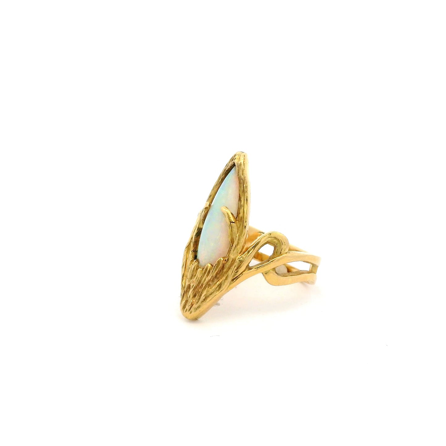 Cabochon Opal Dress Ring