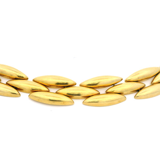 Cartier Vintage Yellow Gold Bricklink Collar Necklace