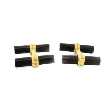 Boucheron Yellow Gold Interchangeable Baton Cufflinks