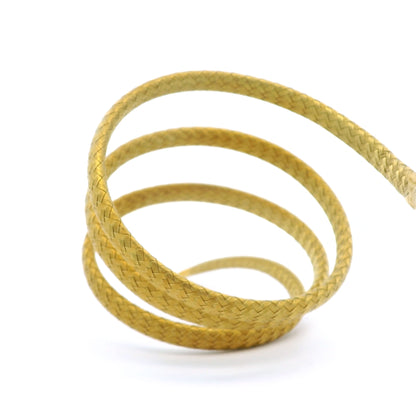 Vintage Yellow Gold Coiled Snake Bangle