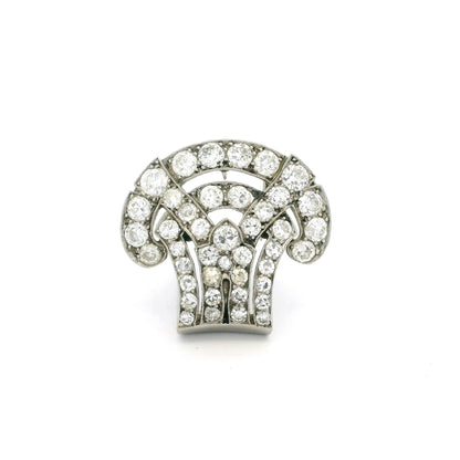 Cartier Diamond Set Clip