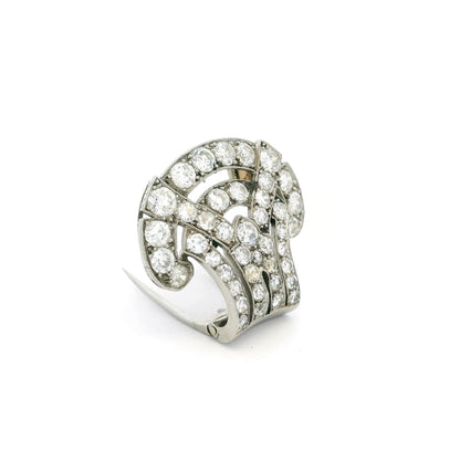 Cartier Diamond Set Clip