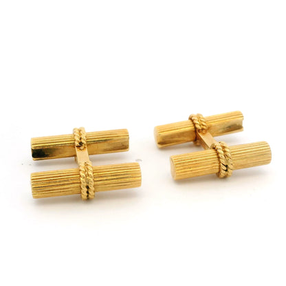 Van Cleef & Arpels Yellow Gold Baton Cufflinks