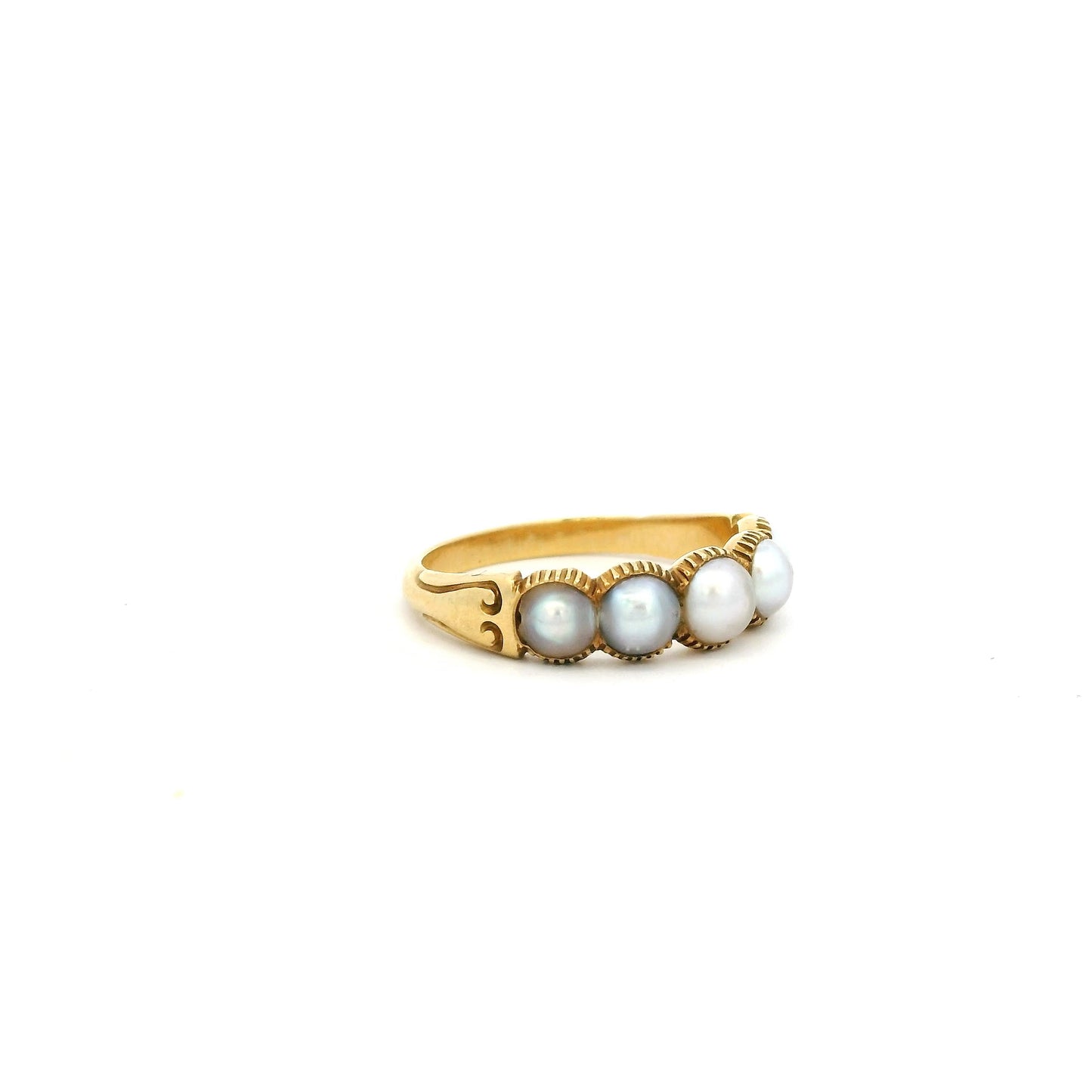 Mabe Pearl Five Stone Ring