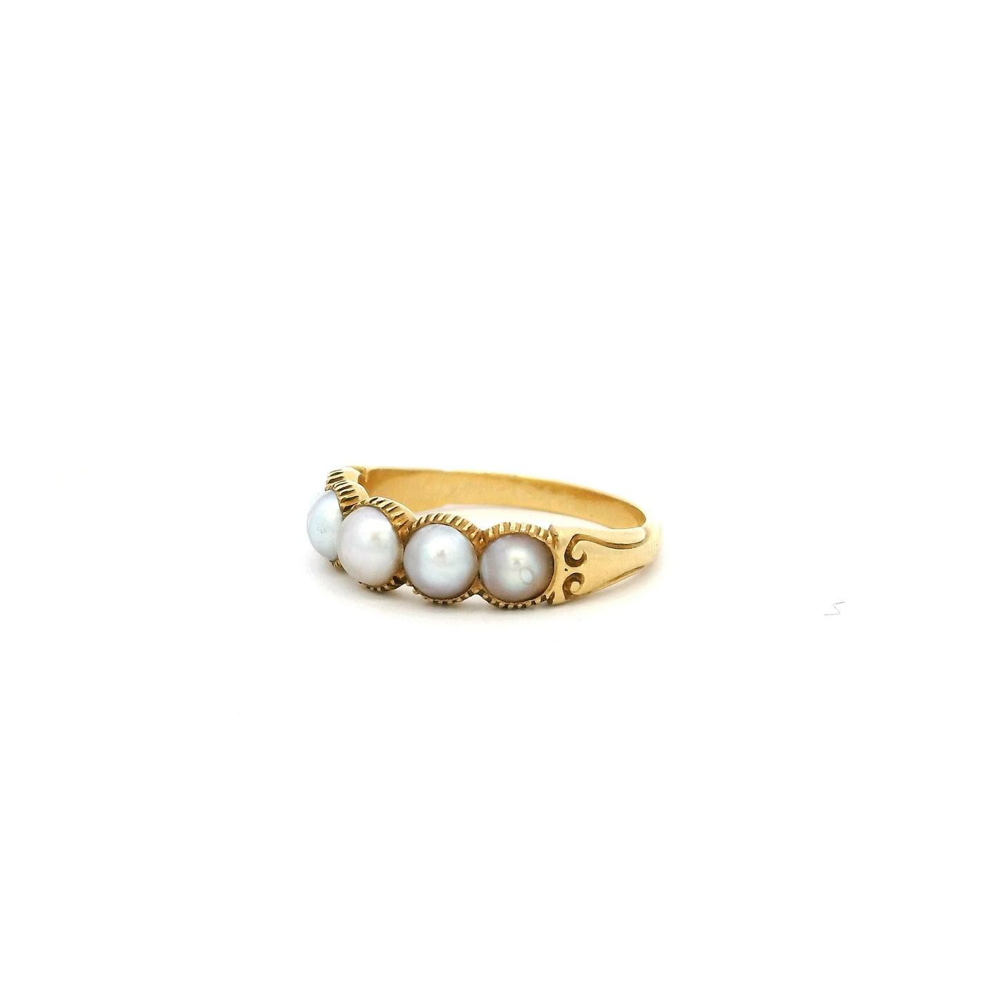 Mabe Pearl Five Stone Ring