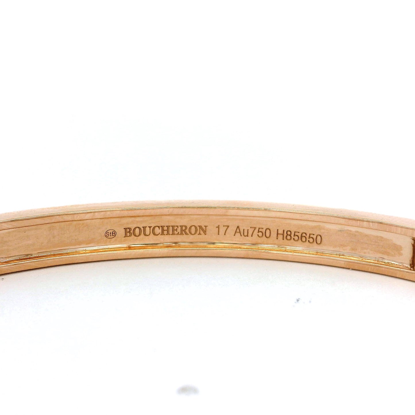 Rose Gold Boucheron Bangle