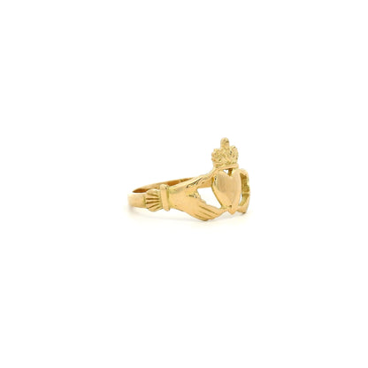 Yellow Gold Claddagh Ring