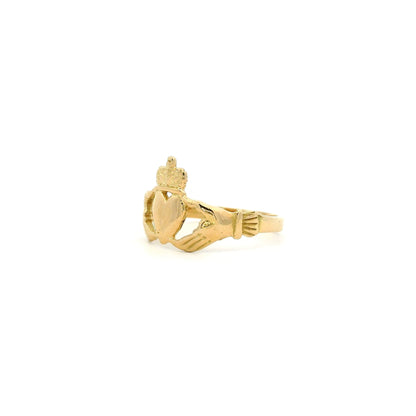 Yellow Gold Claddagh Ring