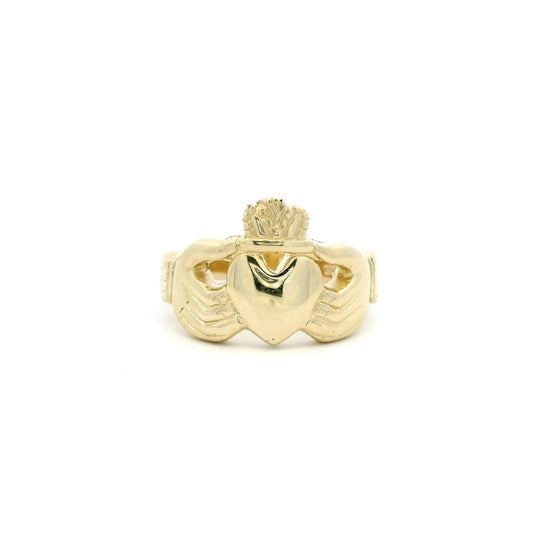 Yellow Gold Claddagh Ring