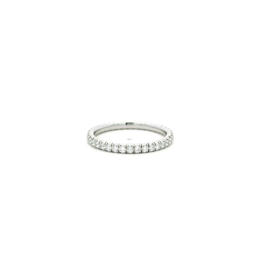Cartier White Gold Diamond Eternity Ring