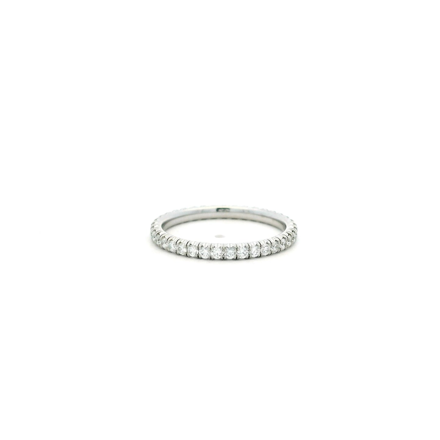 Cartier White Gold Diamond Eternity Ring