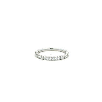 Cartier White Gold Diamond Eternity Ring