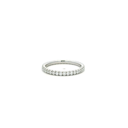 Cartier White Gold Diamond Eternity Ring