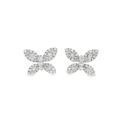 0.80ct Diamond Butterfly Earrings
