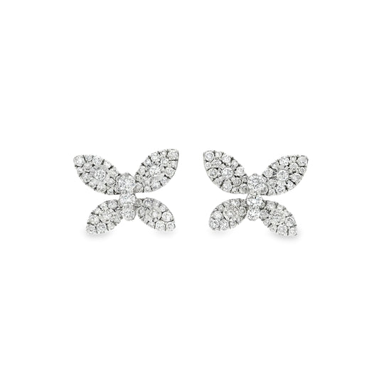 0.80ct Diamond Butterfly Earrings