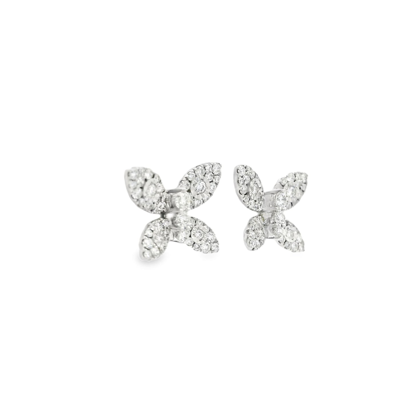 0.80ct Diamond Butterfly Earrings
