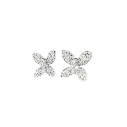 0.80ct Diamond Butterfly Earrings
