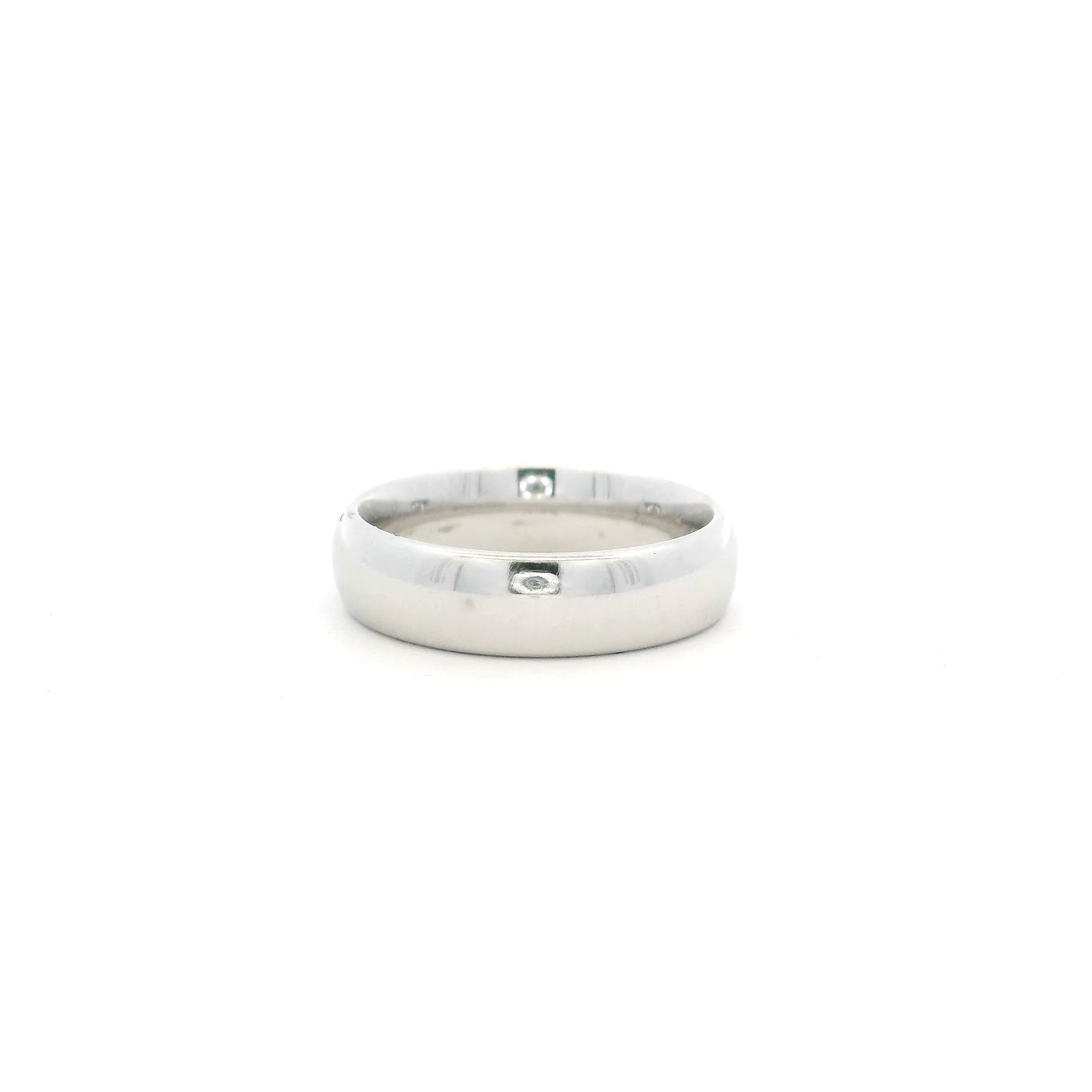 18ct White Gold Wedding Ring