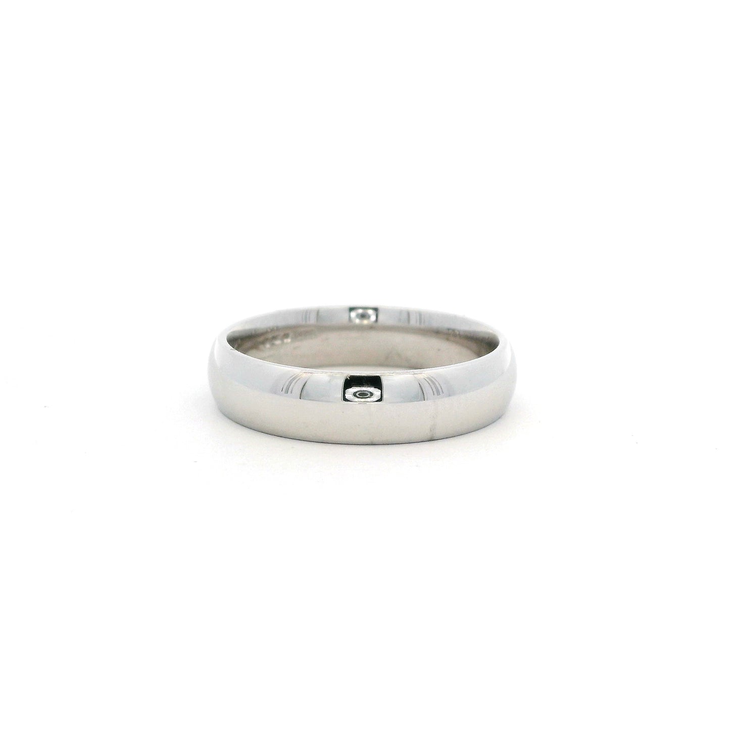 18ct White Gold Wedding Ring