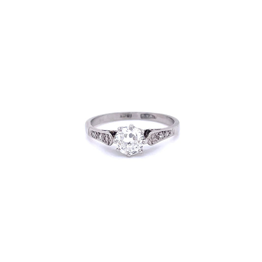 0.60ct Round Diamond Ring