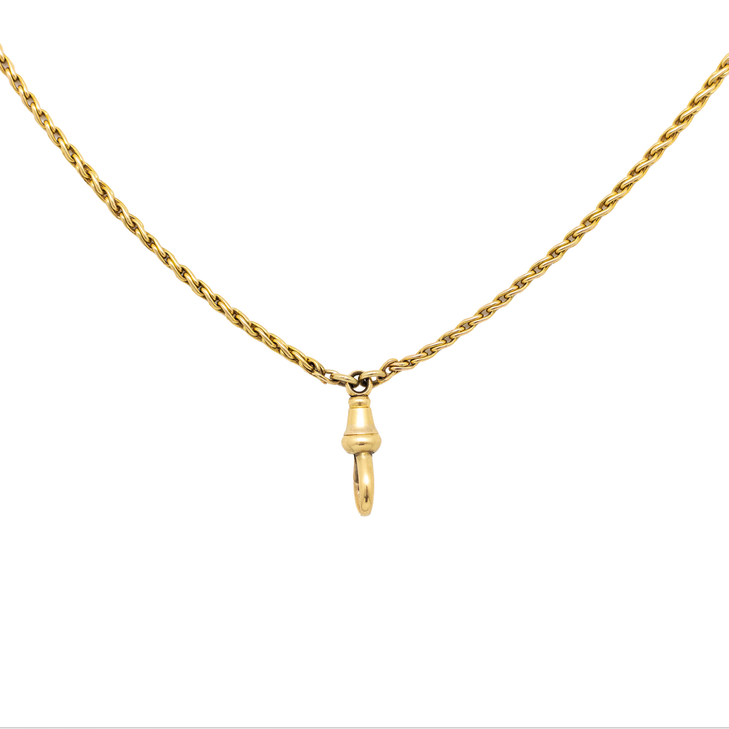 18ct Yellow Gold Wheat Chain Necklace 28"