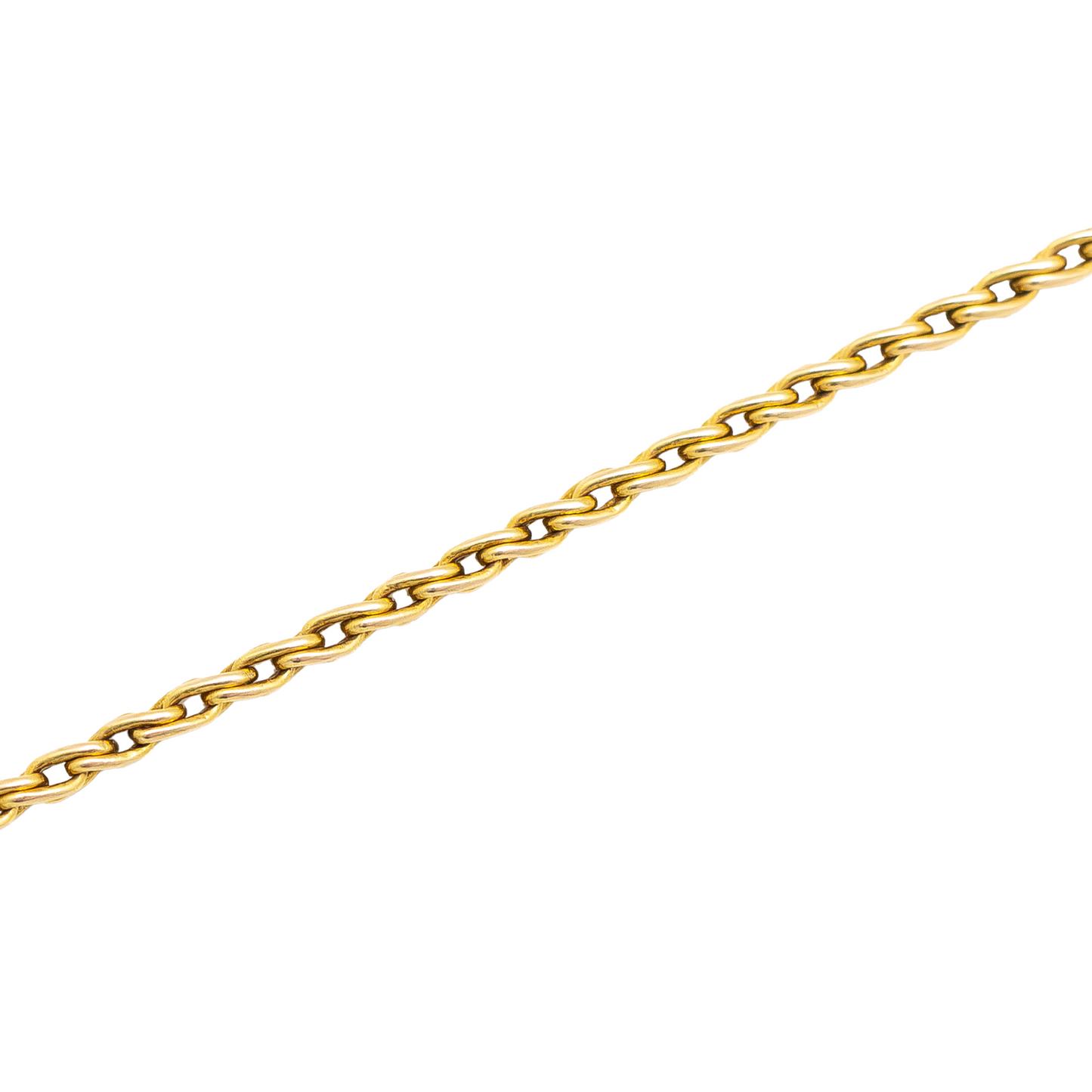 18ct Yellow Gold Wheat Chain Necklace 28"