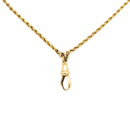 18ct Yellow Gold Wheat Chain Necklace 28"